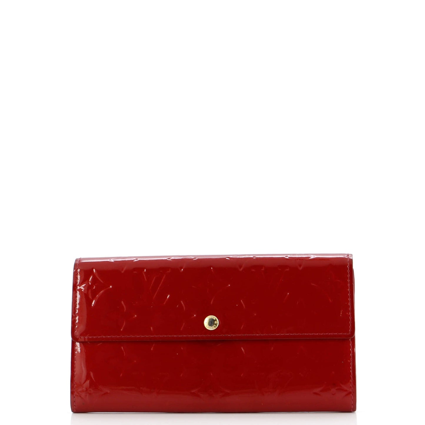 Louis Vuitton Sarah Wallet Vernis Compact Handbag Monogram Travel Bag