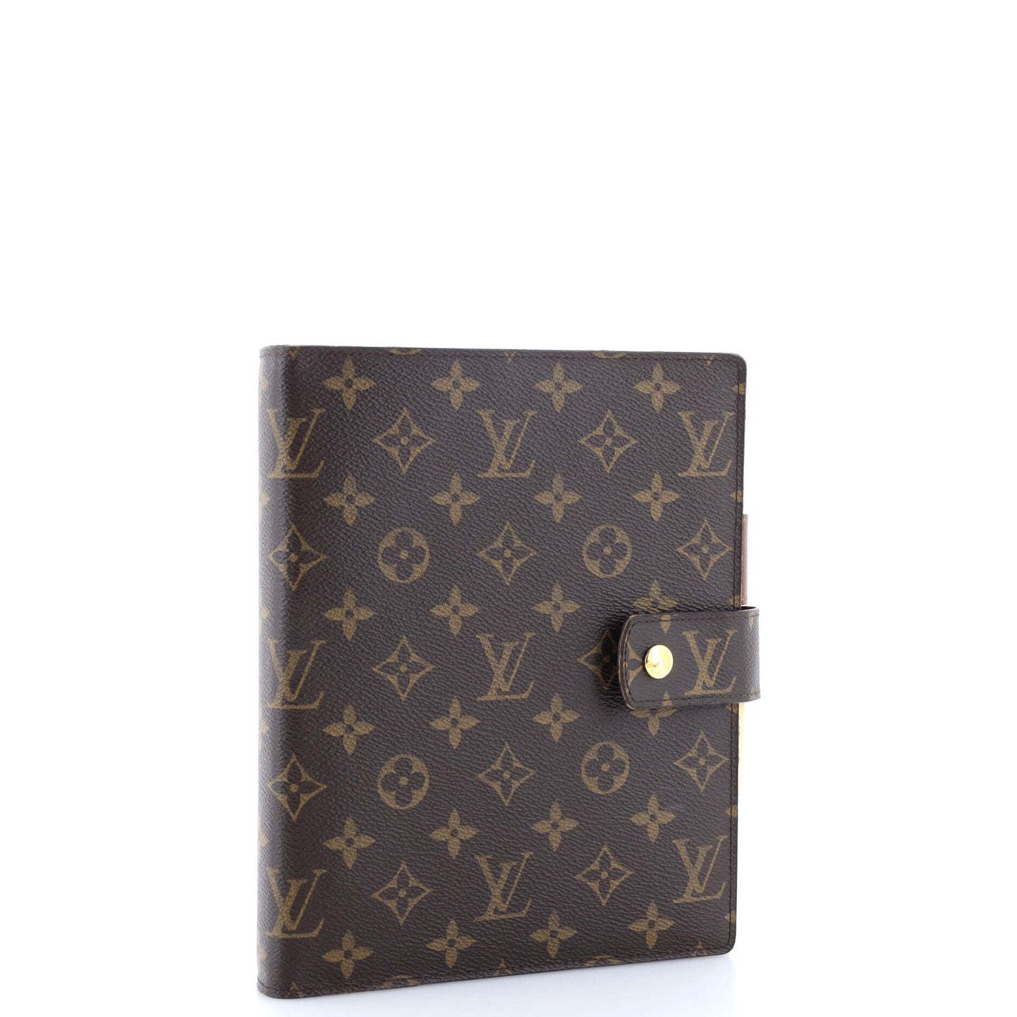 Louis Vuitton Ring Agenda Cover Gm Handbag Canvas Monogram Jewelry