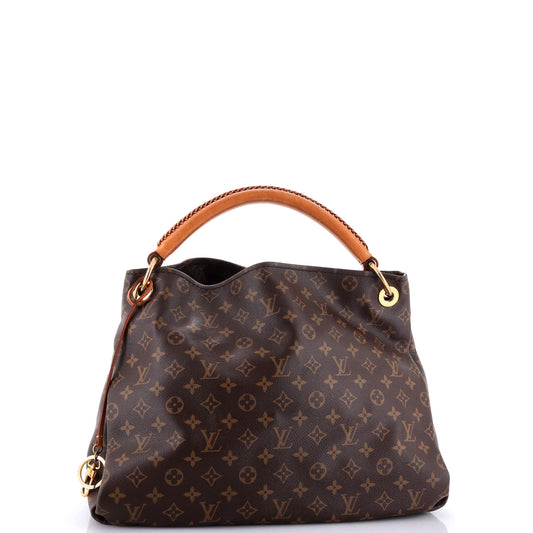 Louis Vuitton Artsy Handbag Mm Canvas Monogram Travel Bag