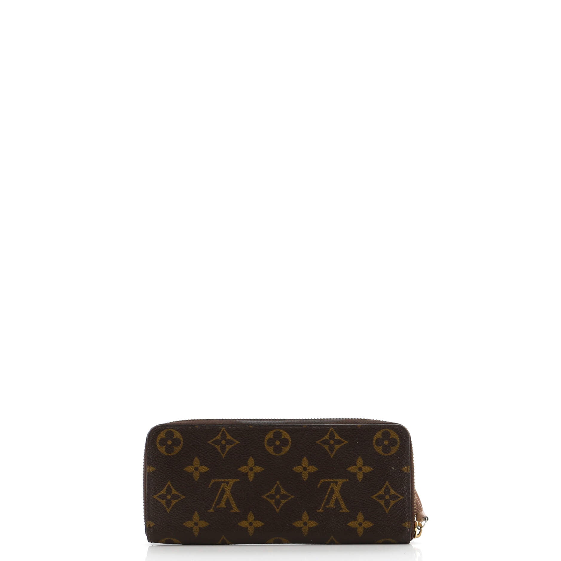 Louis Vuitton Clemence Wallet Handbag Canvas Monogram Travel Bag