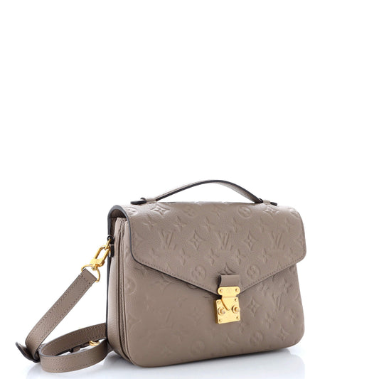 Louis Vuitton Pochette Metis Empreinte Shoulder Bag Leather Monogram Leather 3115101