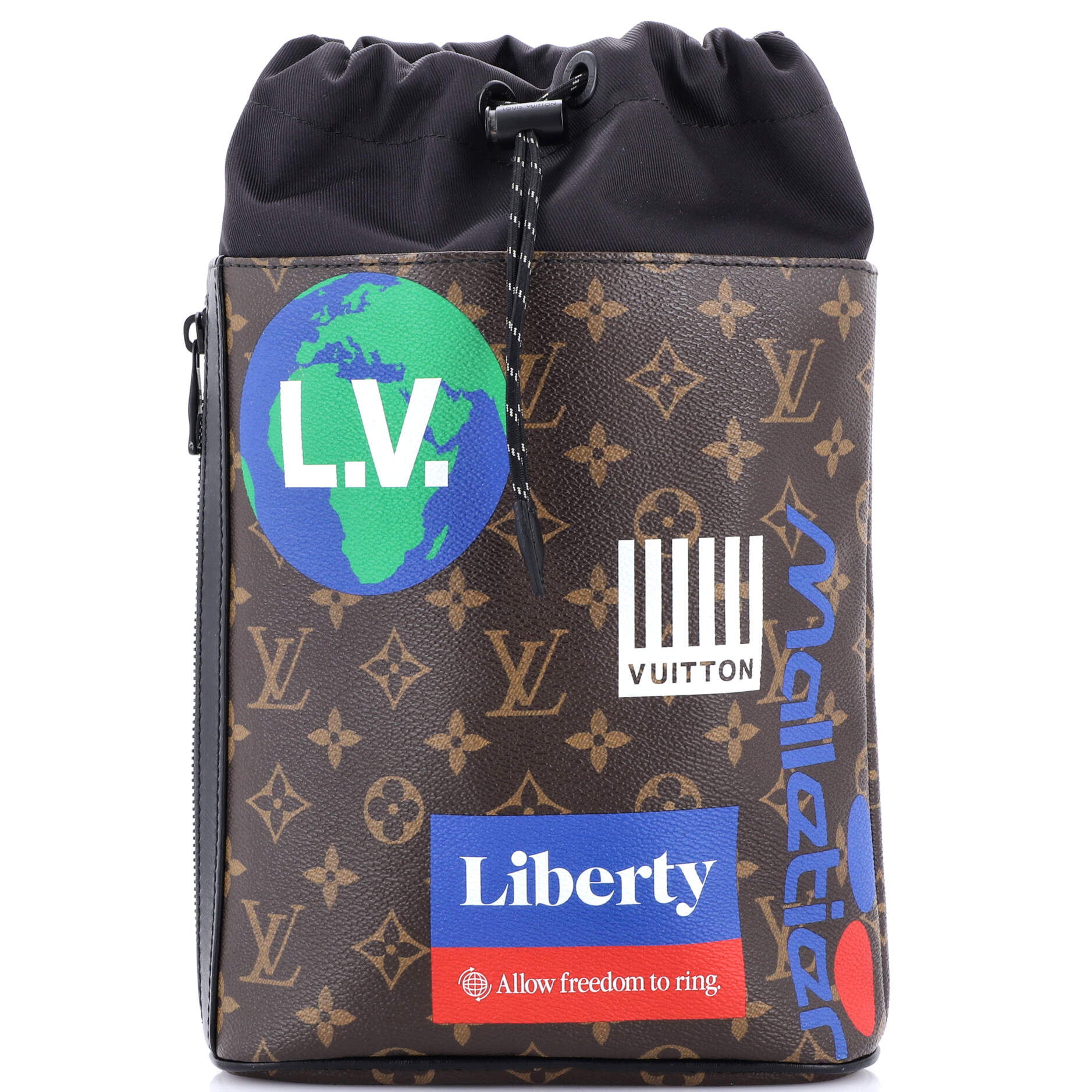 Louis Vuitton Chalk Sling Bag Limited Edition Story Canvas Monogram Crossbody Bag