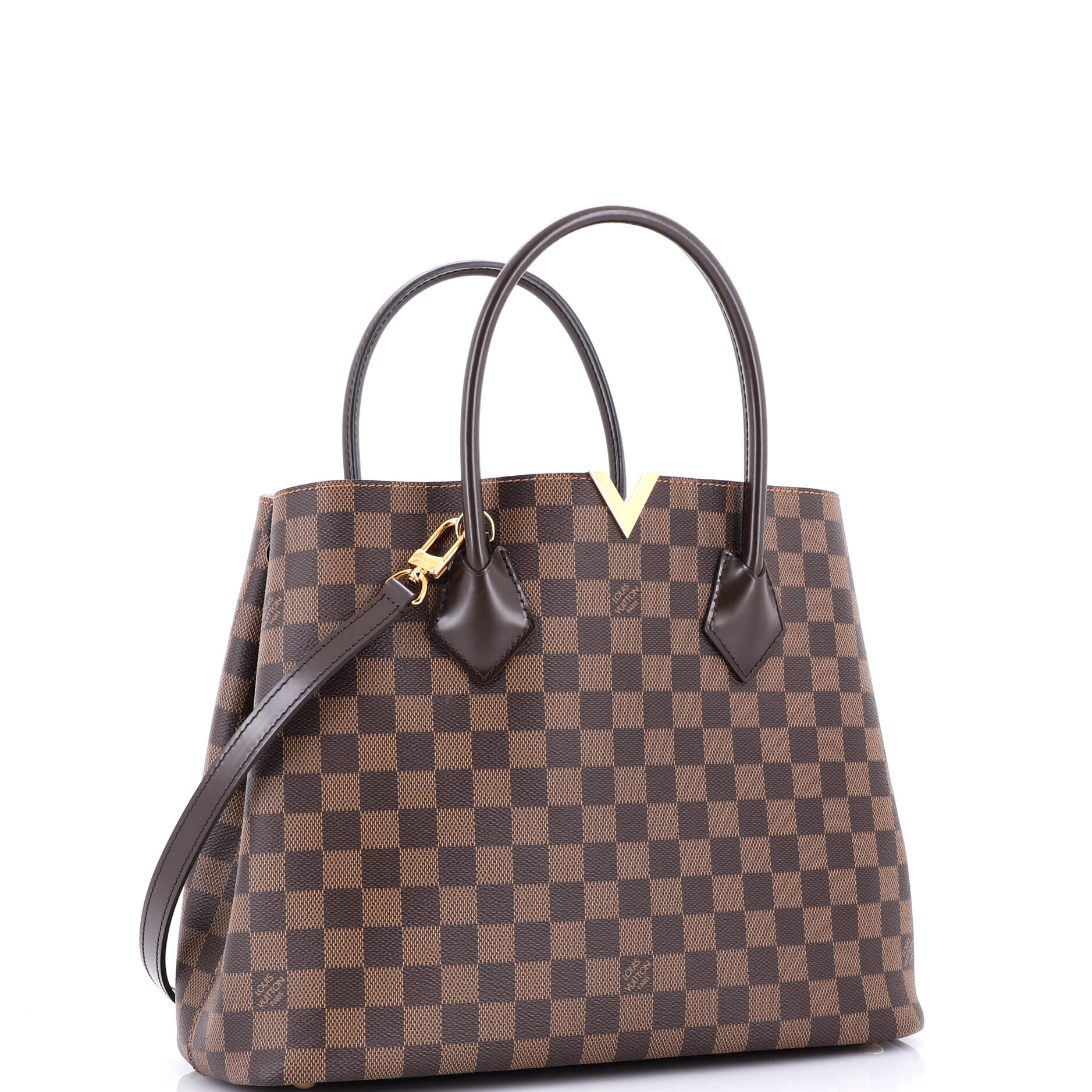 Louis Vuitton Kensington Handbag Damier Tote Bag Damier 311512187