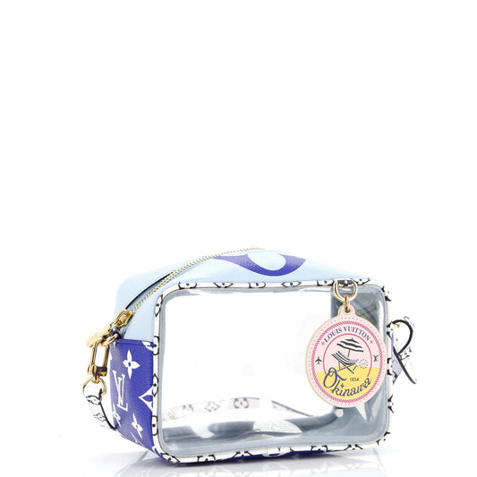 Louis Vuitton Beach Pouch Limited Edition Cities Colored Giant Monogram Shoulder Bag