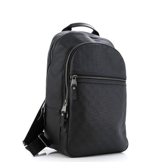 Louis Vuitton Michael Nm Backpack Damier Infini Leather