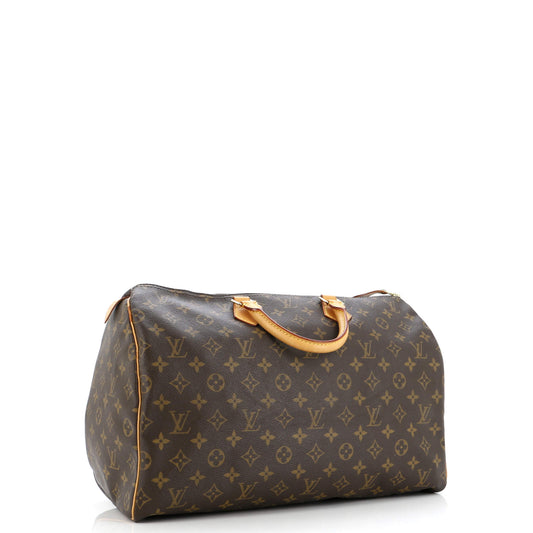 Louis Vuitton Speedy Handbag Canvas Monogram Travel Bag Canvas 4031151290