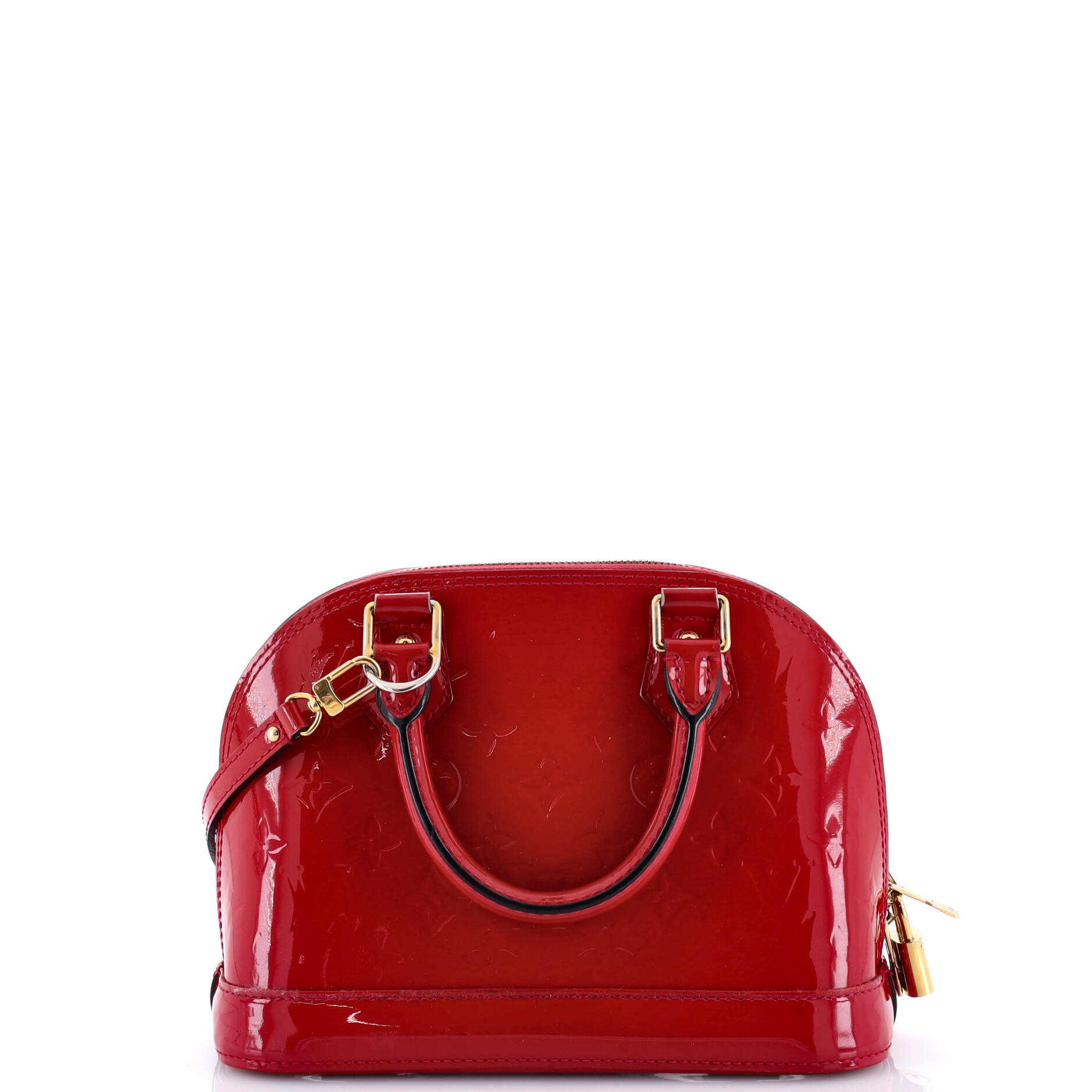 Louis Vuitton Alma Handbag Vernis Bb Monogram Shoulder Bag Vernis Bb3116133