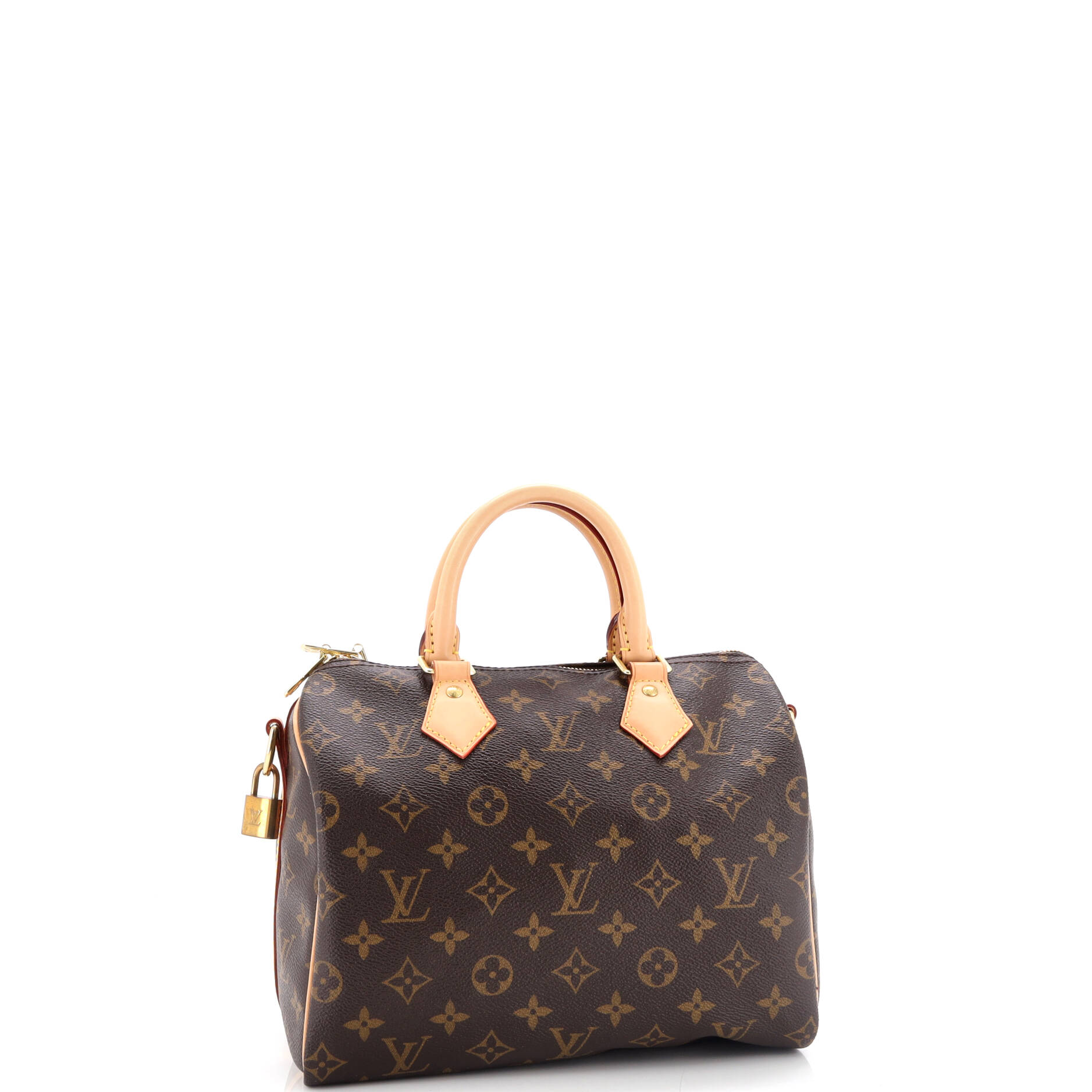 Louis Vuitton Speedy Bandouliere Bag Canvas Monogram Travel Bag Canvas 253117431