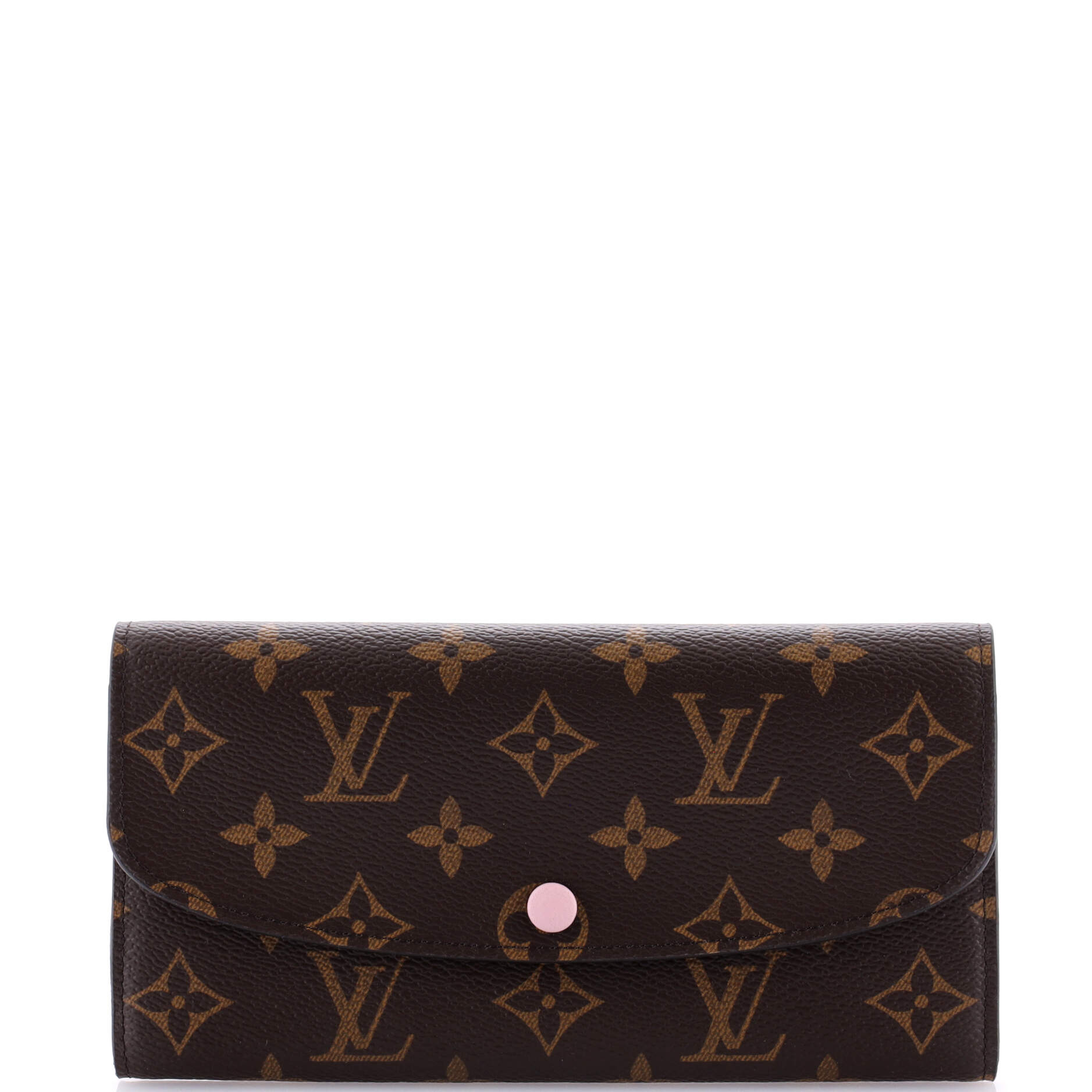 Louis Vuitton Emilie Wallet Handbag Canvas Monogram Travel Bag