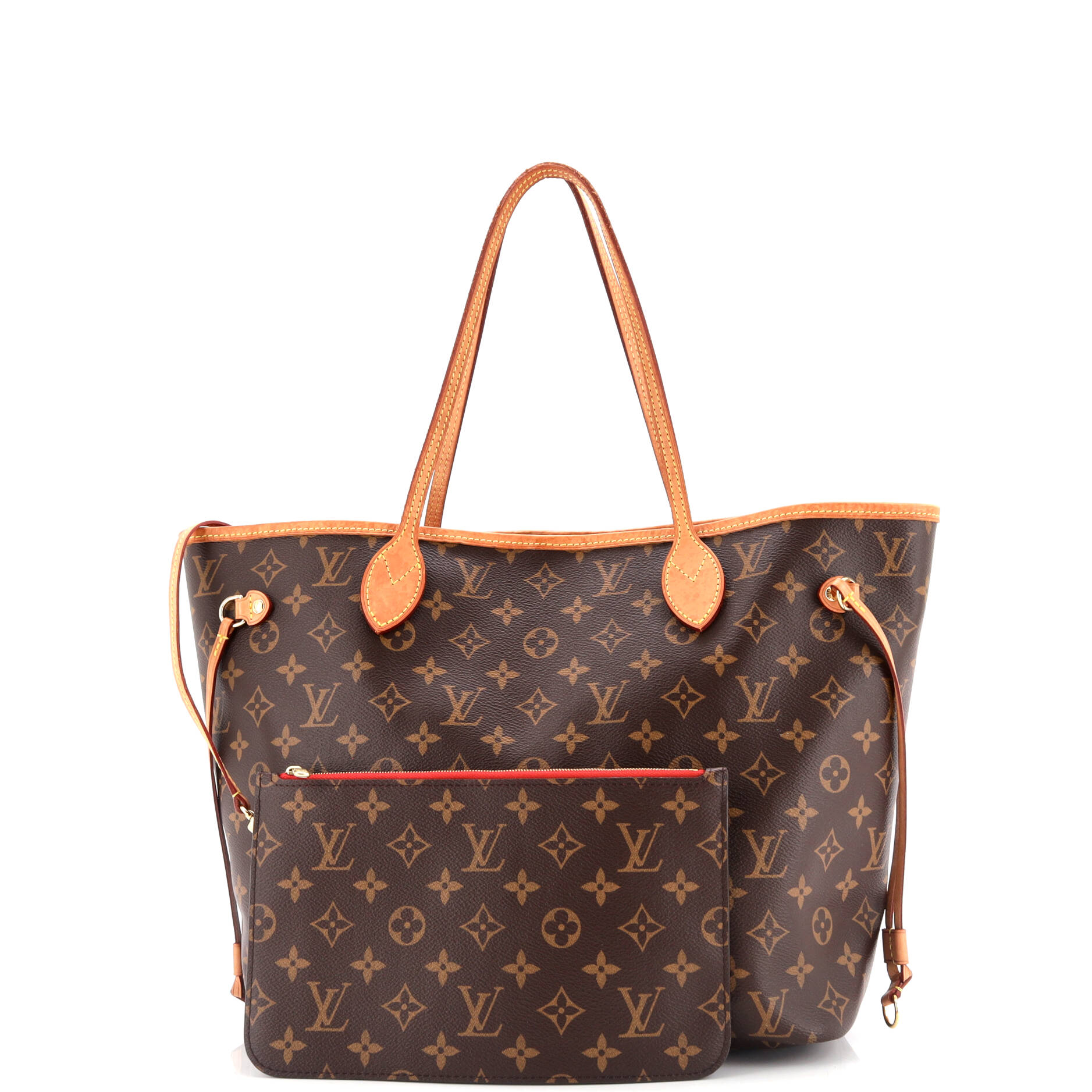 Louis Vuitton Neverfull Nm Tote Mm Canvas Monogram Tote Bag Canvas Mm3119771
