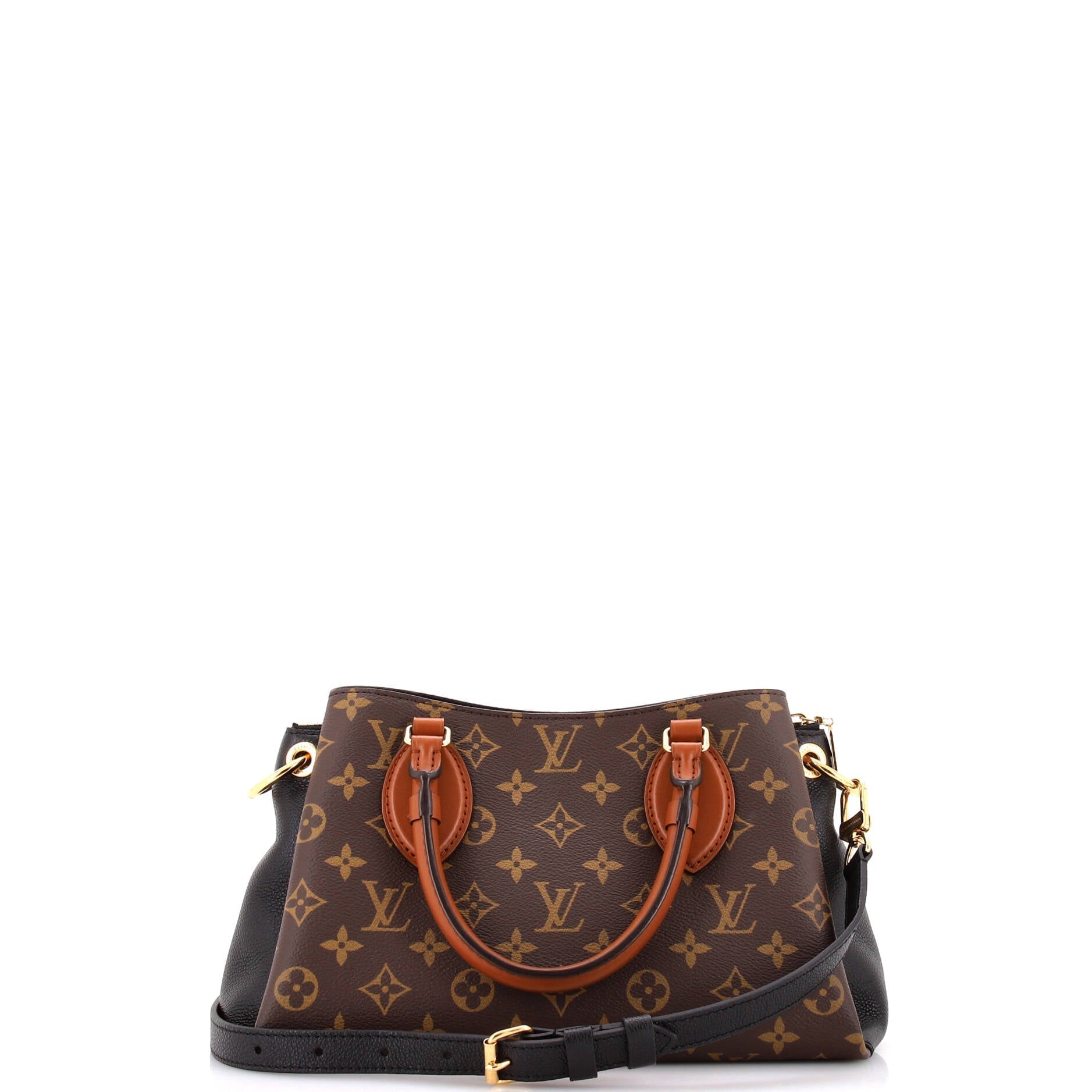 Louis Vuitton Vendome Tote With Bb Leather Canvas Shoulder Bag