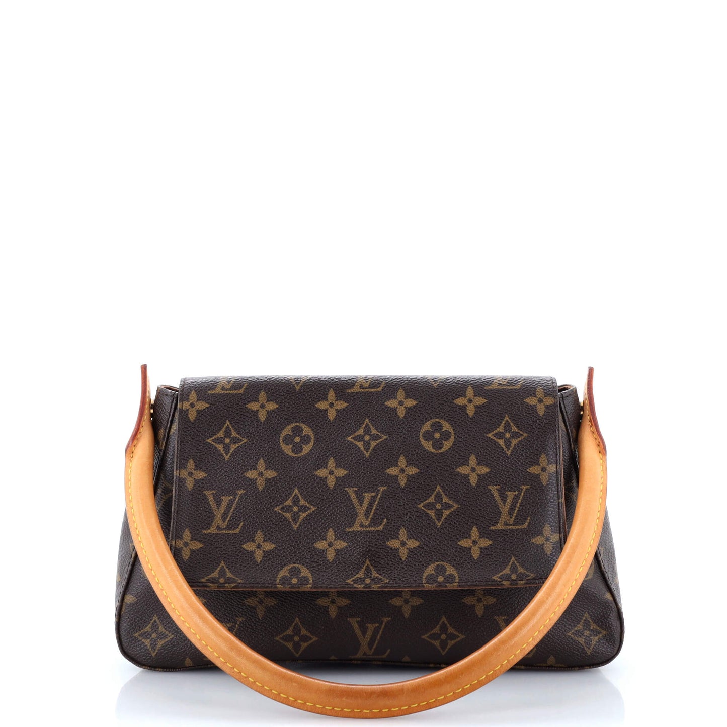 Louis Vuitton Looping Handbag Canvas Monogram Travel Bag