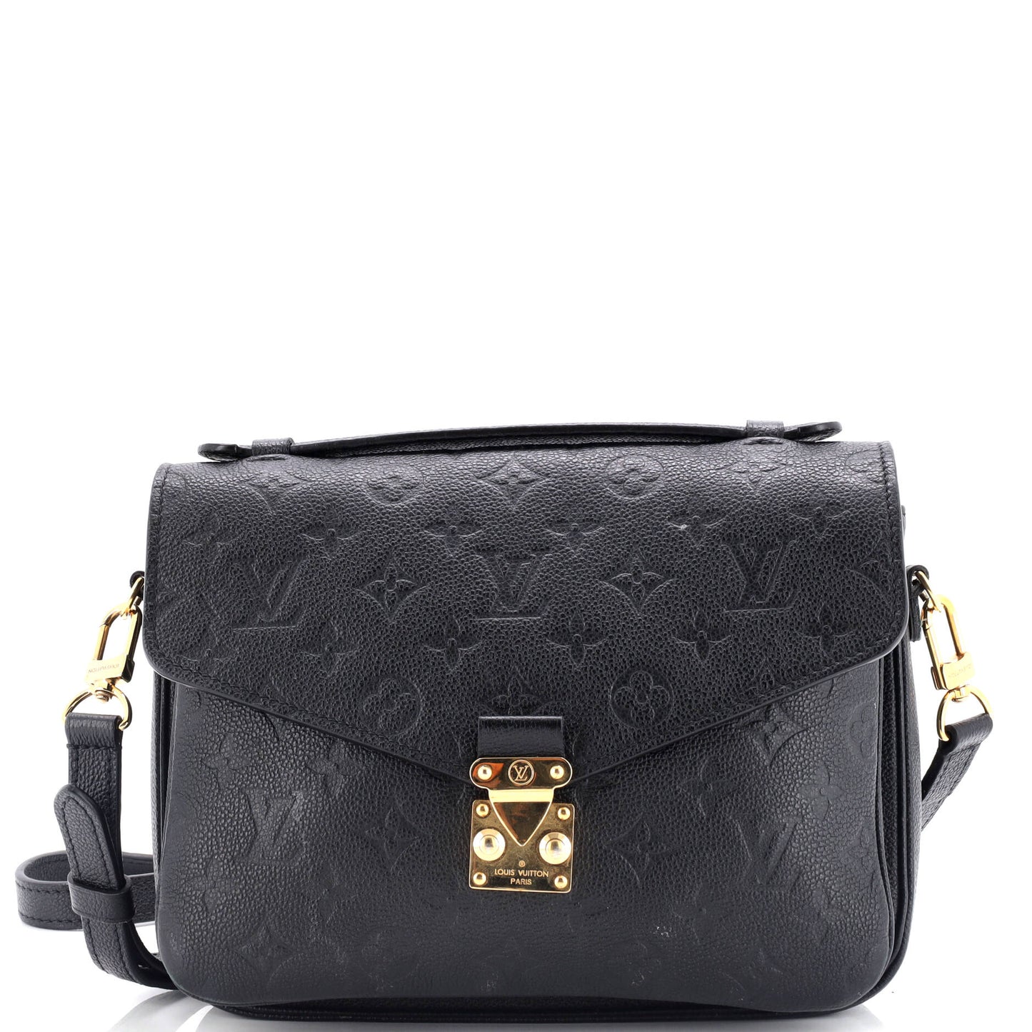 Louis Vuitton Pochette Metis Empreinte Shoulder Bag Leather Monogram Leather 3122301