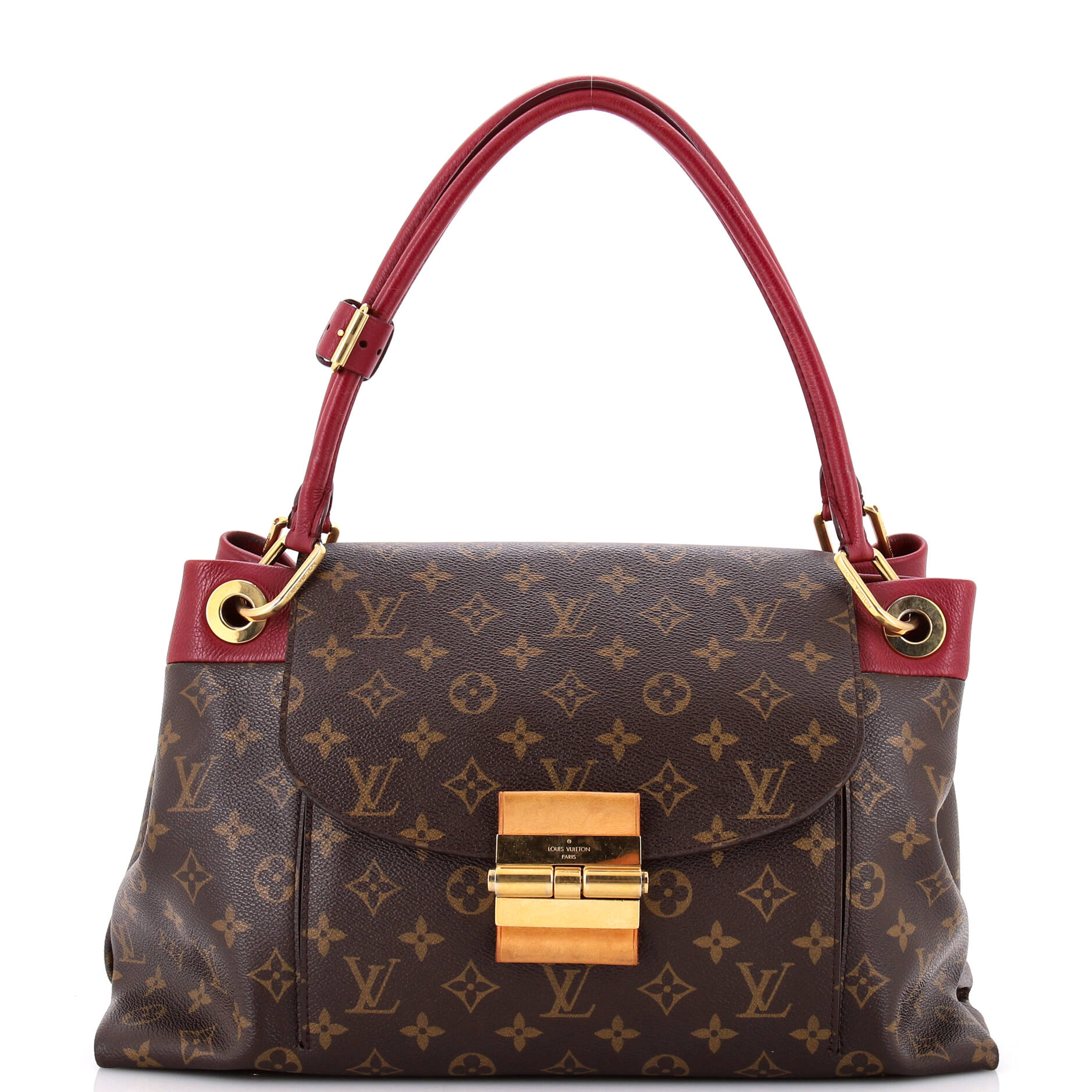 Louis Vuitton Olympe Handbag Canvas Monogram Shoulder Bag