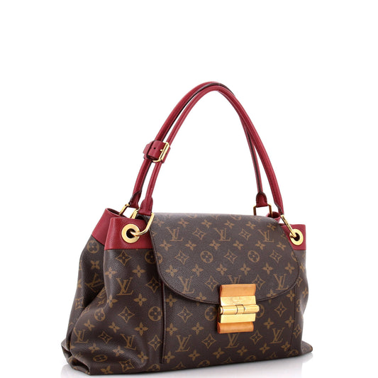 Louis Vuitton Olympe Handbag Canvas Monogram Shoulder Bag