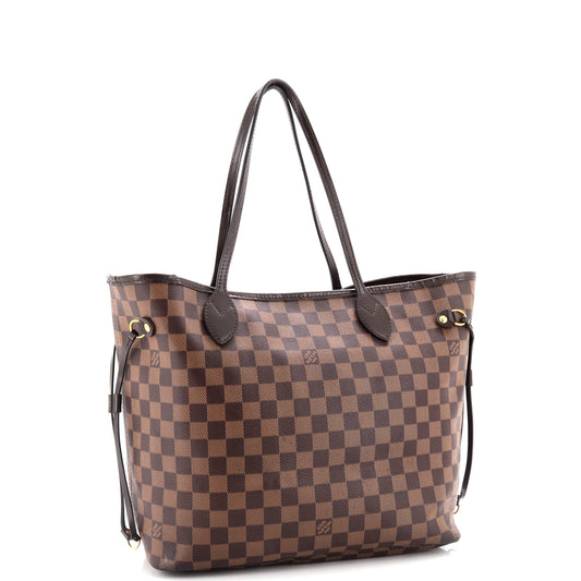 Louis Vuitton Neverfull Tote Damier Mm Tote Bag