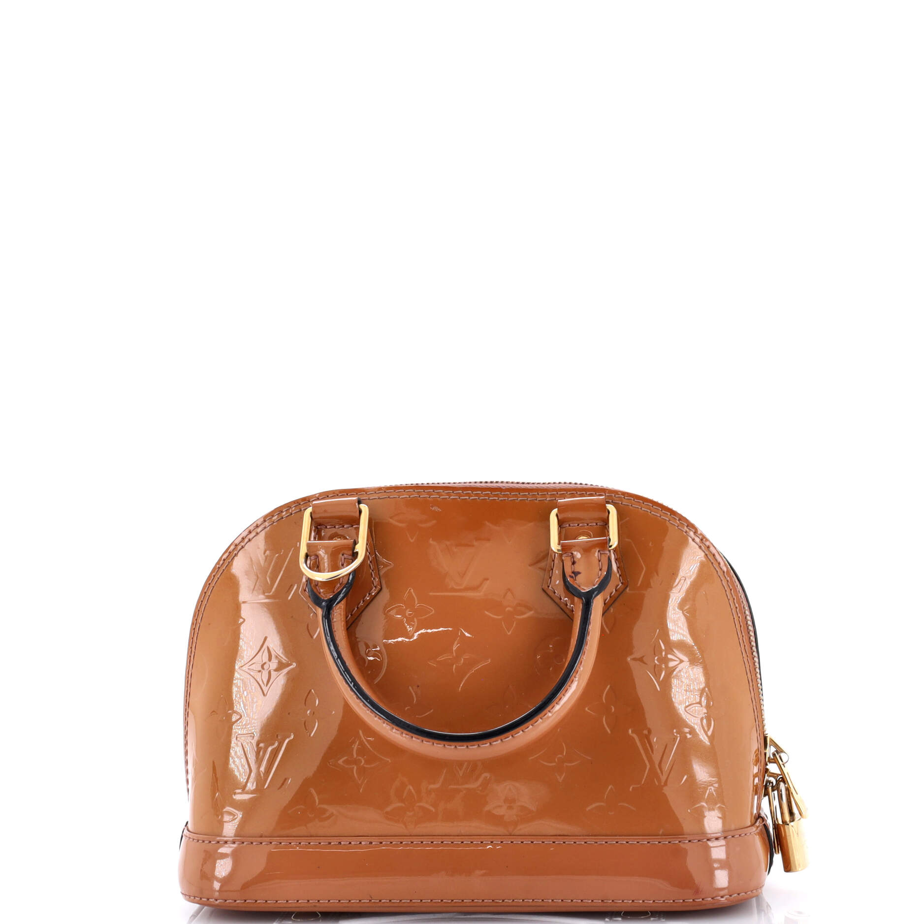 Louis Vuitton Alma Handbag Vernis Bb Monogram Shoulder Bag Vernis Bb3122971