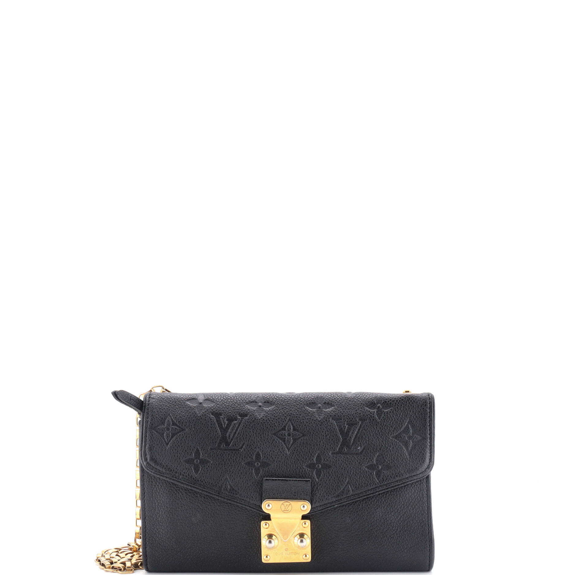 Louis Vuitton Saint Germain Pochette Empreinte Shoulder Bag Leather Monogram