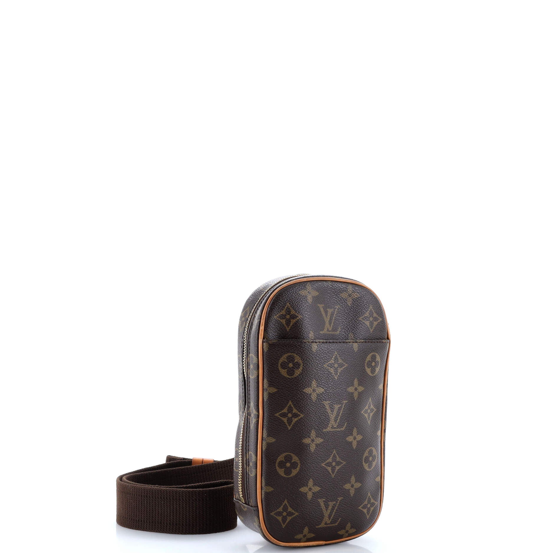 Louis Vuitton Pochette Gange Handbag Canvas Monogram Travel Bag