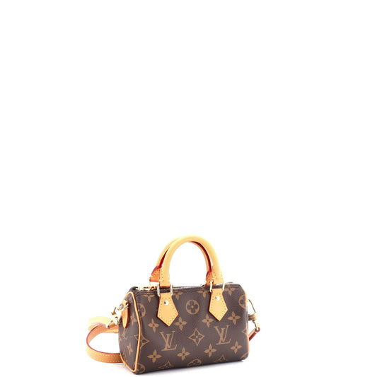 Louis Vuitton Speedy Bandouliere Nm Bag Nano Canvas Monogram Shoulder Bag Canvas Nano3124751
