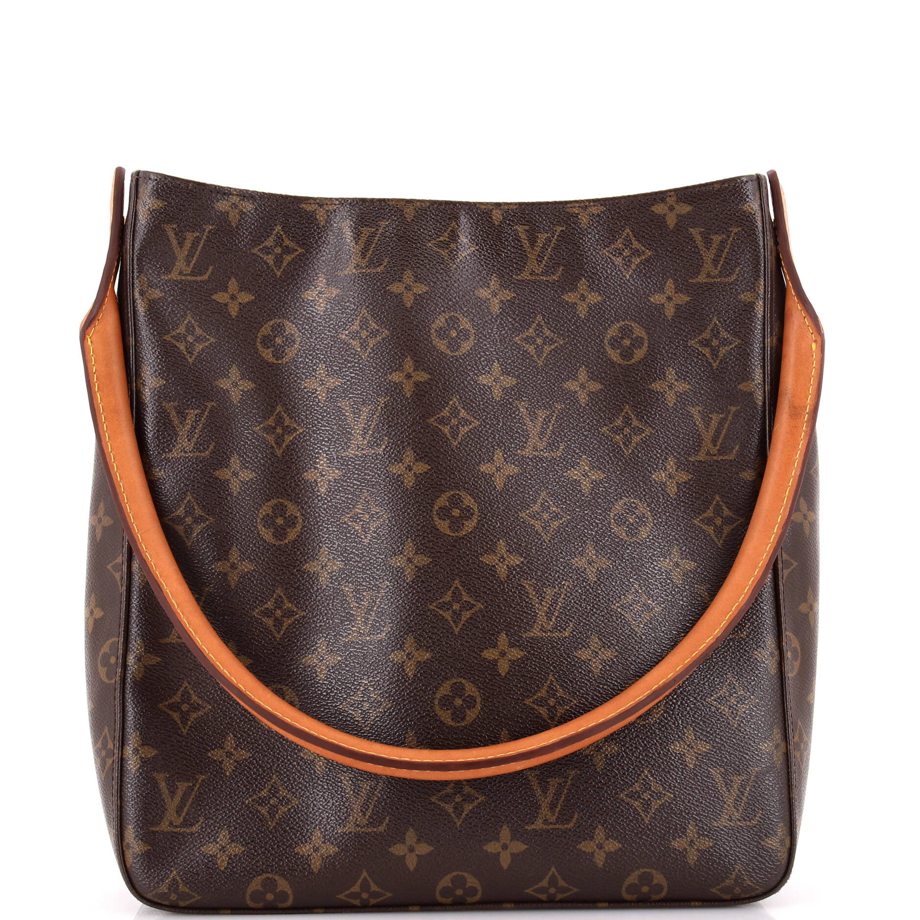 Louis Vuitton Looping Handbag Gm Canvas Monogram Shoulder Bag
