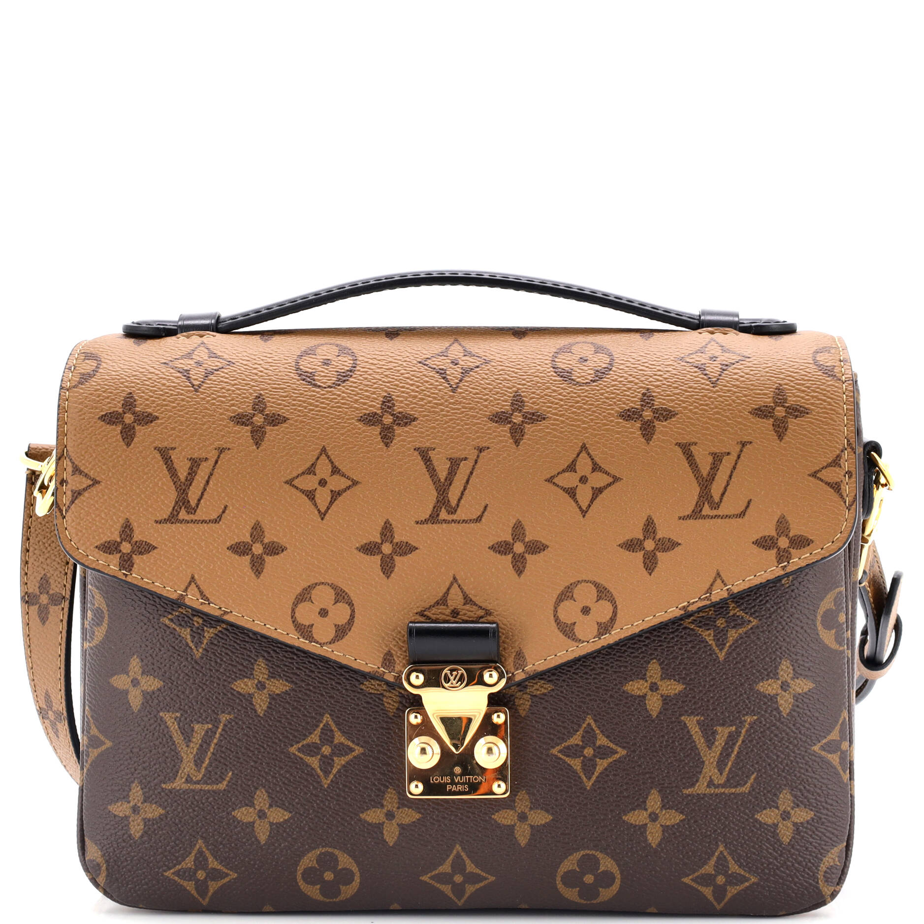 Louis Vuitton Pochette Metis Reverse Shoulder Bag Canvas Monogram Canvas 3125081