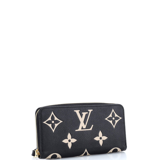 Louis Vuitton Zippy Wallet Bicolor Empreinte Giant Handbag Monogram Travel Bag