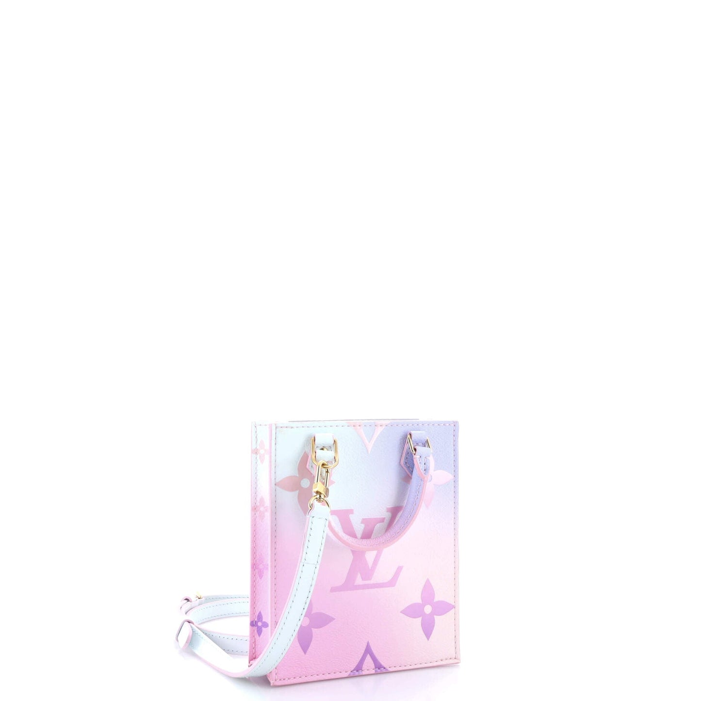 Louis Vuitton Petit Sac Plat Bag Spring In The Canvas Monogram Jewelry