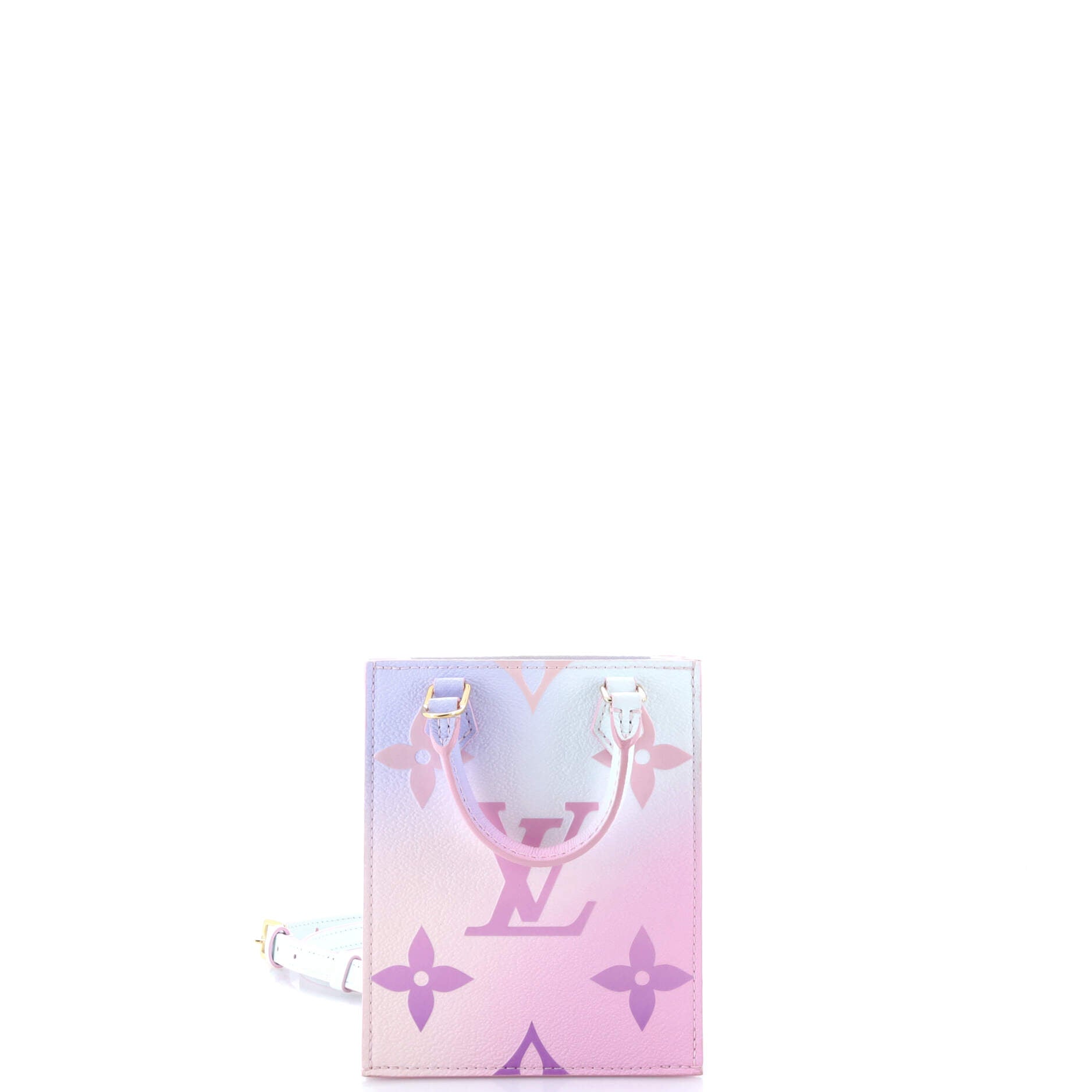 Louis Vuitton Petit Sac Plat Bag Spring In The Canvas Monogram Jewelry