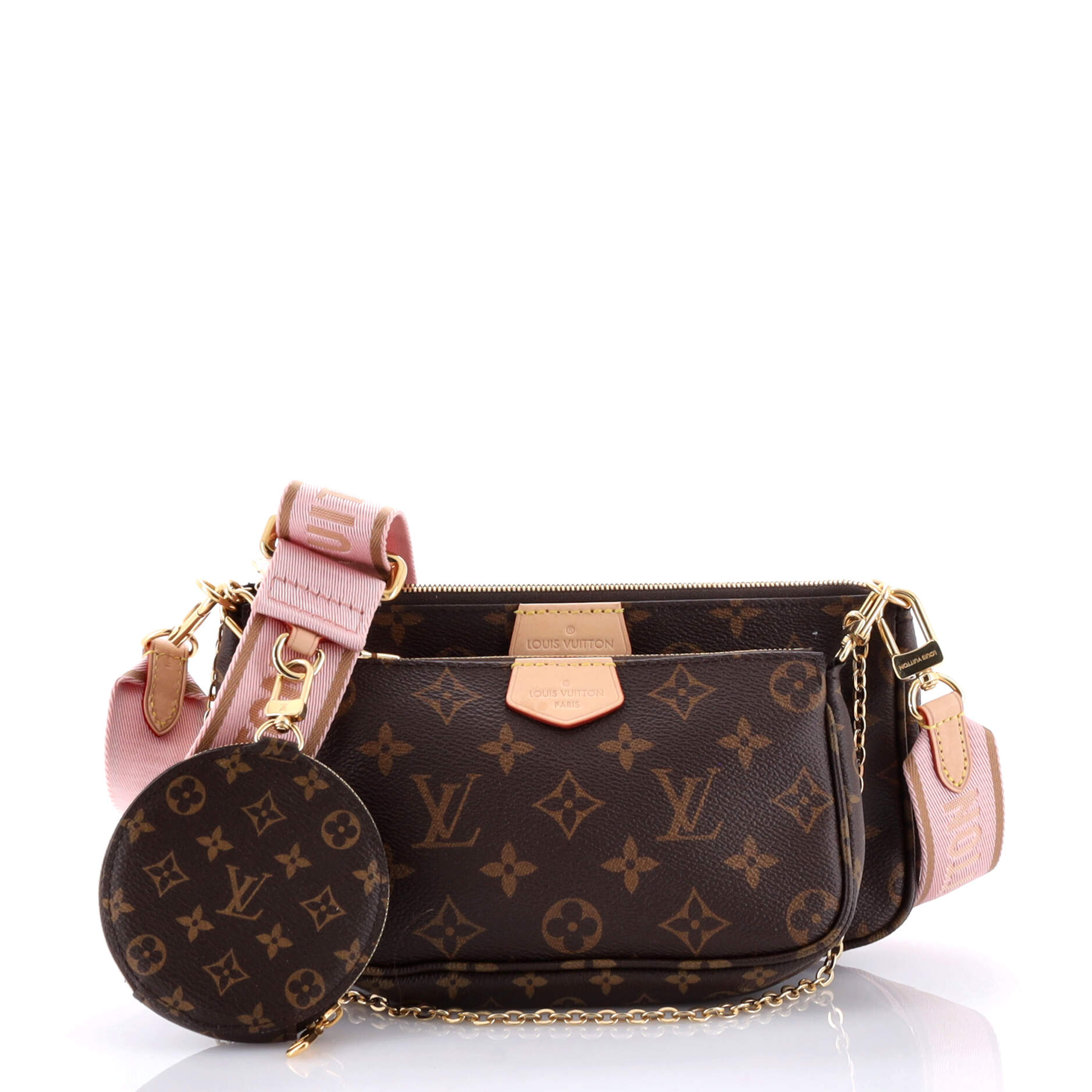 Louis Vuitton Multi Pochette Accessoires Shoulder Bag Canvas Monogram Canvas 3127671