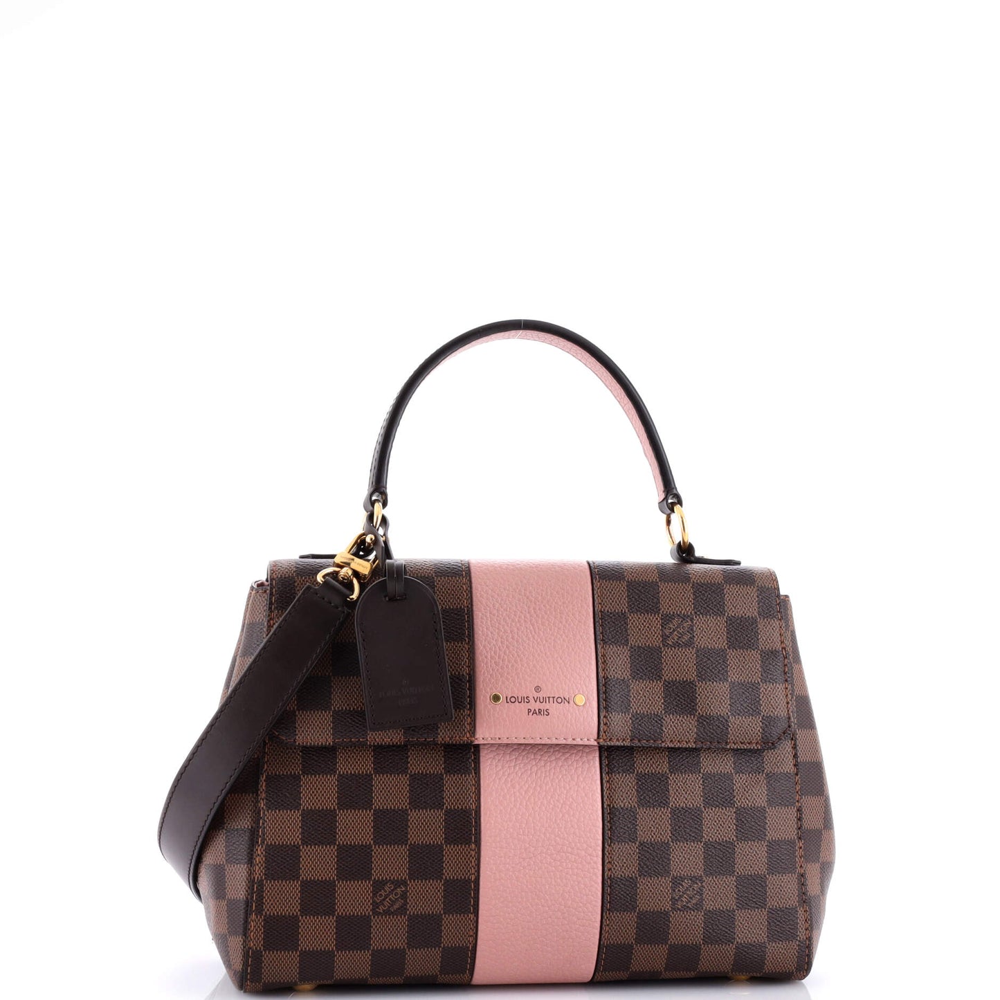 Louis Vuitton Bond Street Handbag Damier With Mm Leather Travel Bag