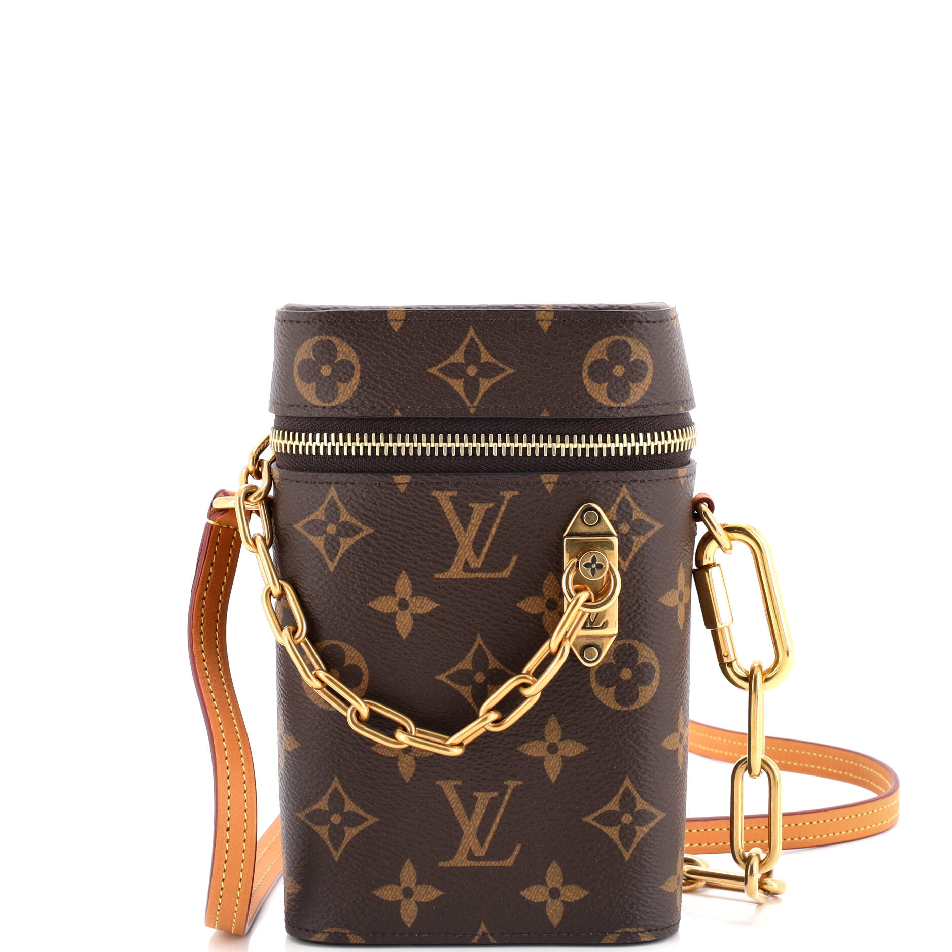 Louis Vuitton Phone Box Bag Canvas Monogram Shoulder Bag