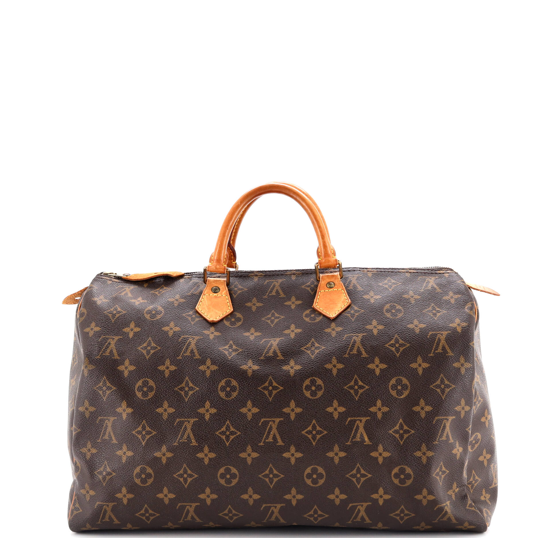 Louis Vuitton Speedy Handbag Canvas Monogram Travel Bag Canvas 403130141