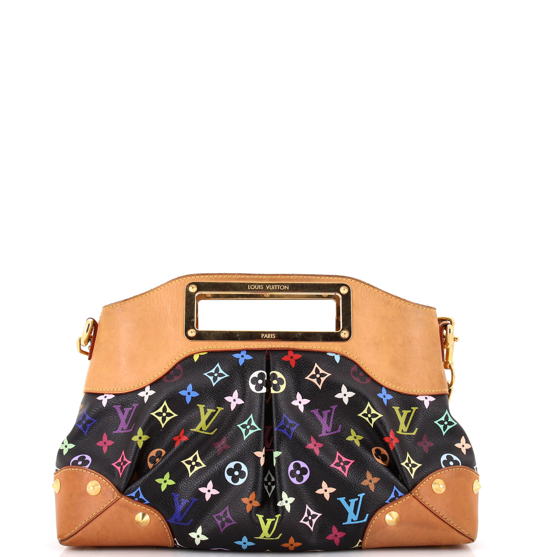 Louis Vuitton Judy Handbag Multicolor Mm Monogram Shoulder Bag