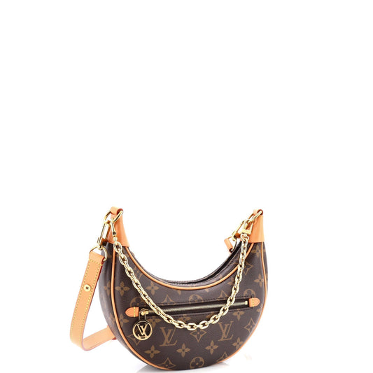 Louis Vuitton Loop Handbag Canvas Monogram Shoulder Bag