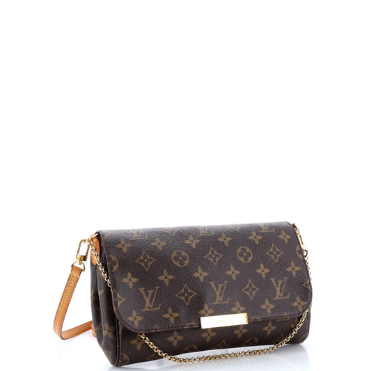 Louis Vuitton Favorite Handbag Mm Canvas Monogram Travel Bag Canvas Mm3148992