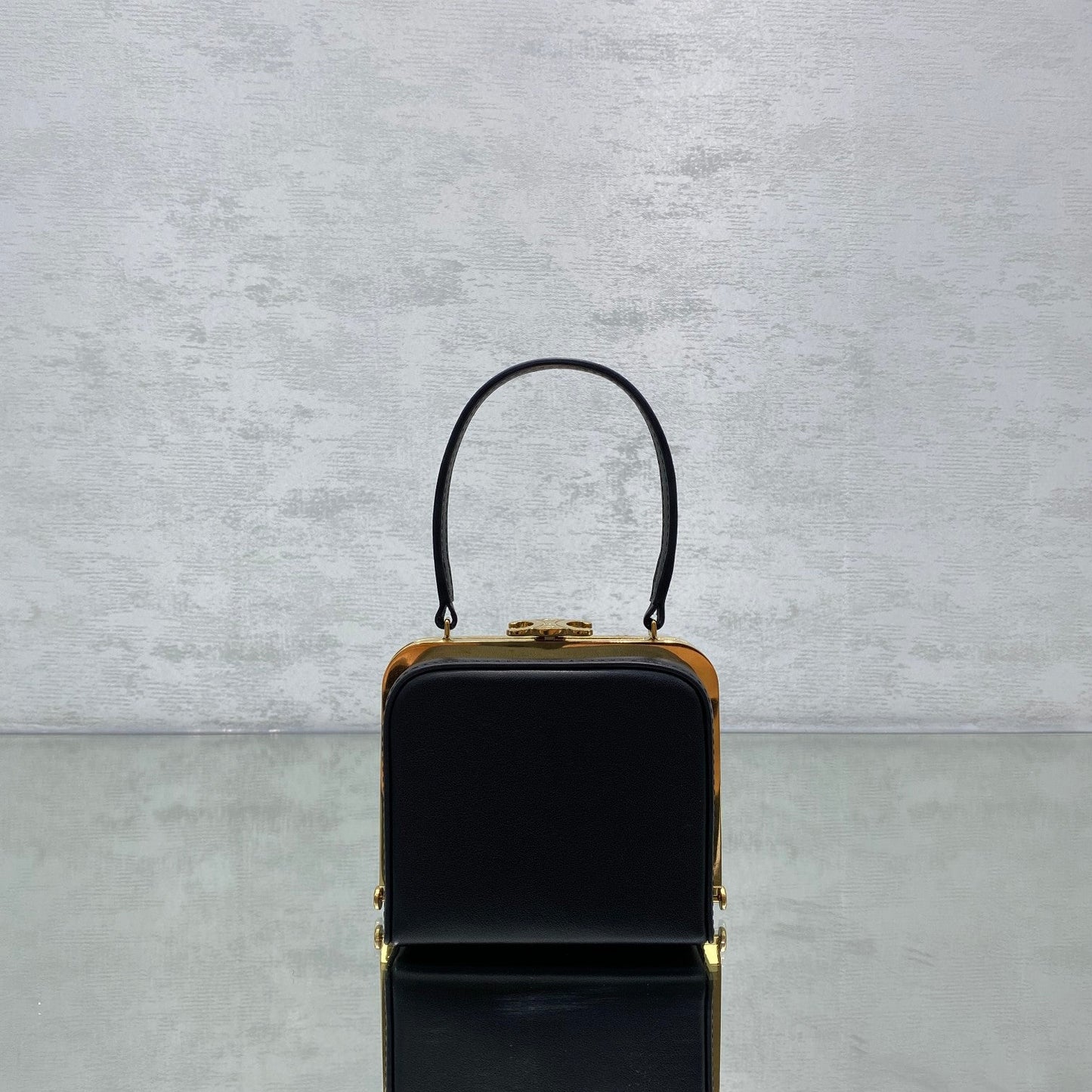 Top Quality Triomphe Minaudiere For Women Travel Black Travel Bag