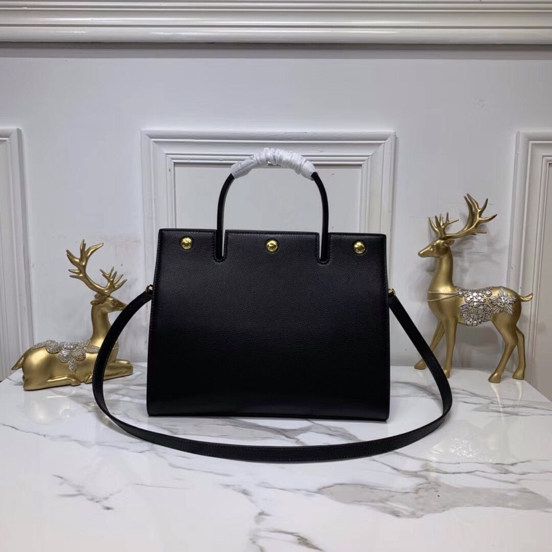 Top Quality Title Bag With Pocket Detail Black Small Travel Bag 118In30Cm 9665
