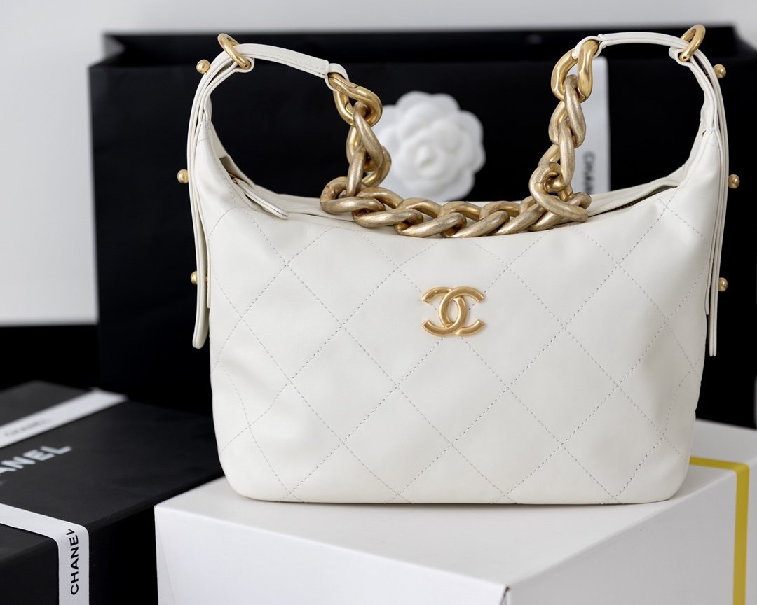Chlmetop Qualityum Hobo Bag For Women White Shoulder Bag