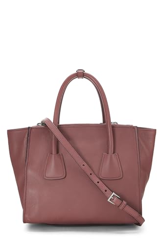 Prada Daino Trapeze Tote Vitello Pink Tote Bag