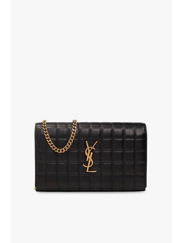 YSL Saint Laurent Saint Laurent Trending Cassandre Matelassé Cross Bag Leather Black Shoulder Bag