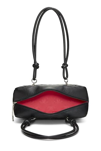 Chanel Black Calfskin Cambon Ligne Bowler, Black Bag