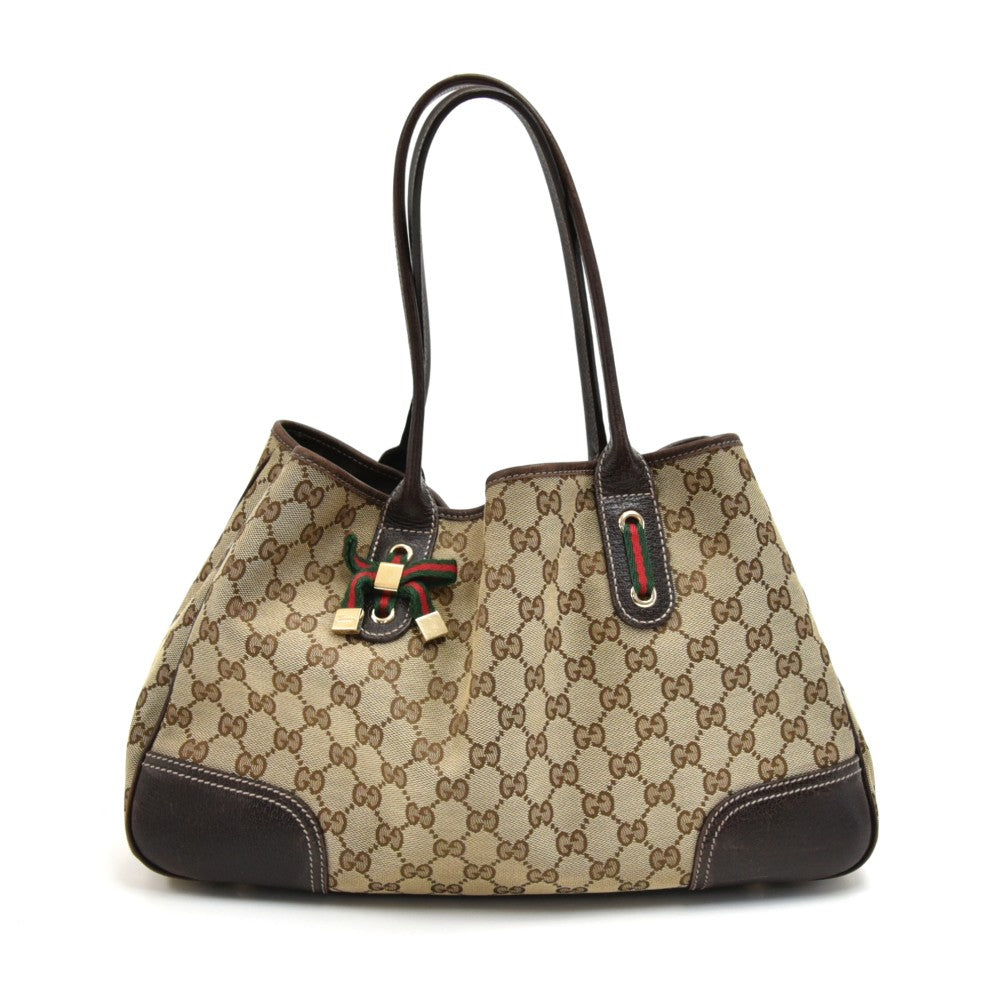 Gucci Princy Bag Canvas Monogram Travel Bag