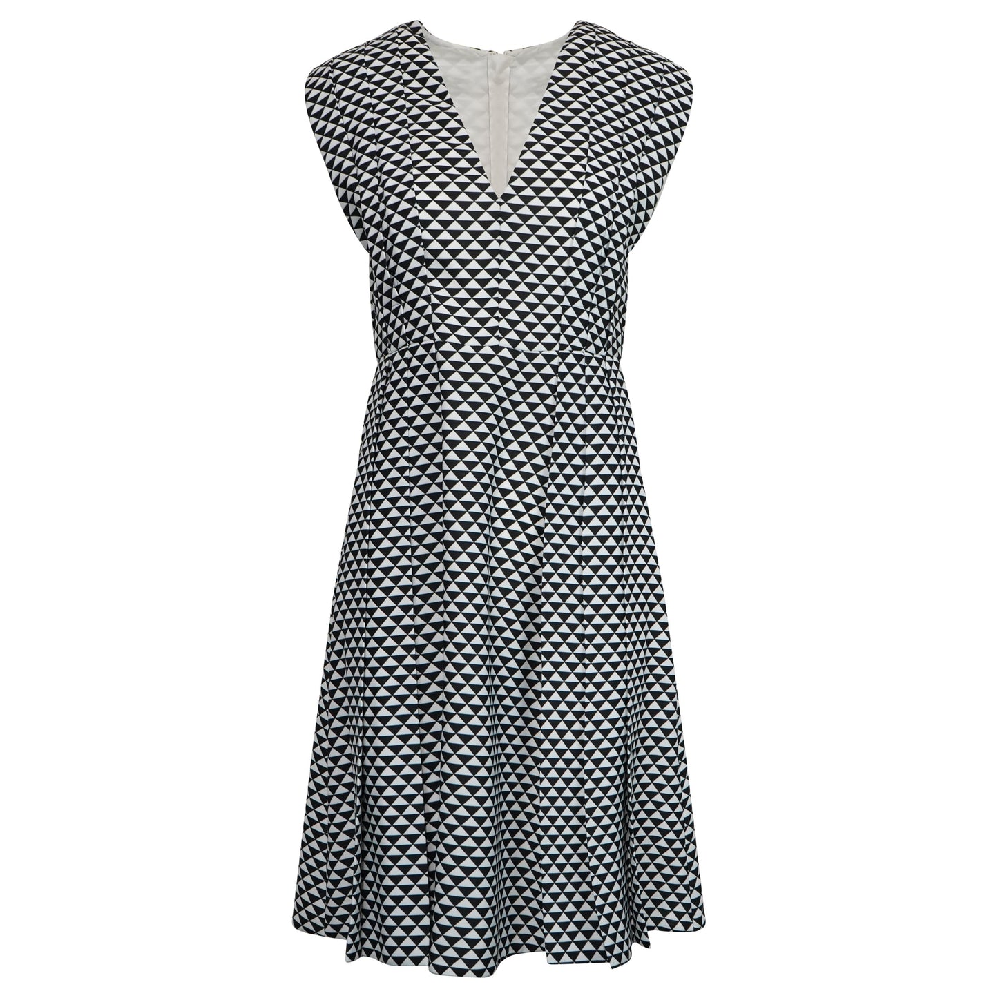 Prada Handbag Dress Black White