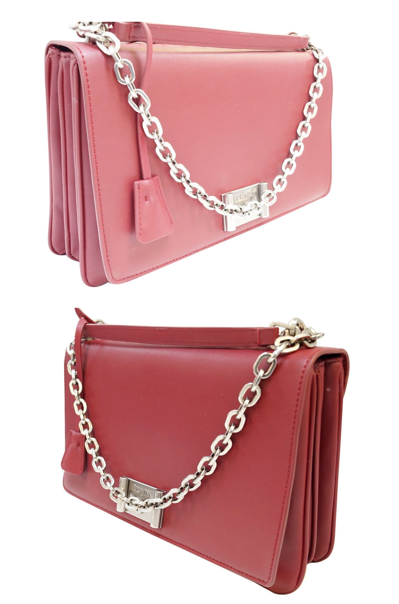 Petalo Saffiano Lux Shoulder Crossbody Bag Sale Leather Chain