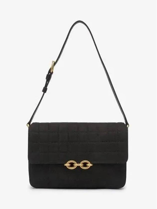 YSL Saint Laurent Saint Laurent Trending Le Maillon Quilting Satchel Black Shoulder Bag