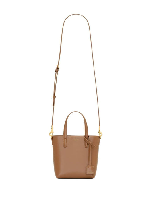 YSL Saint Laurent Saint Laurent Trending Women Fox Coloured Mini Leather Brown Tote Bag