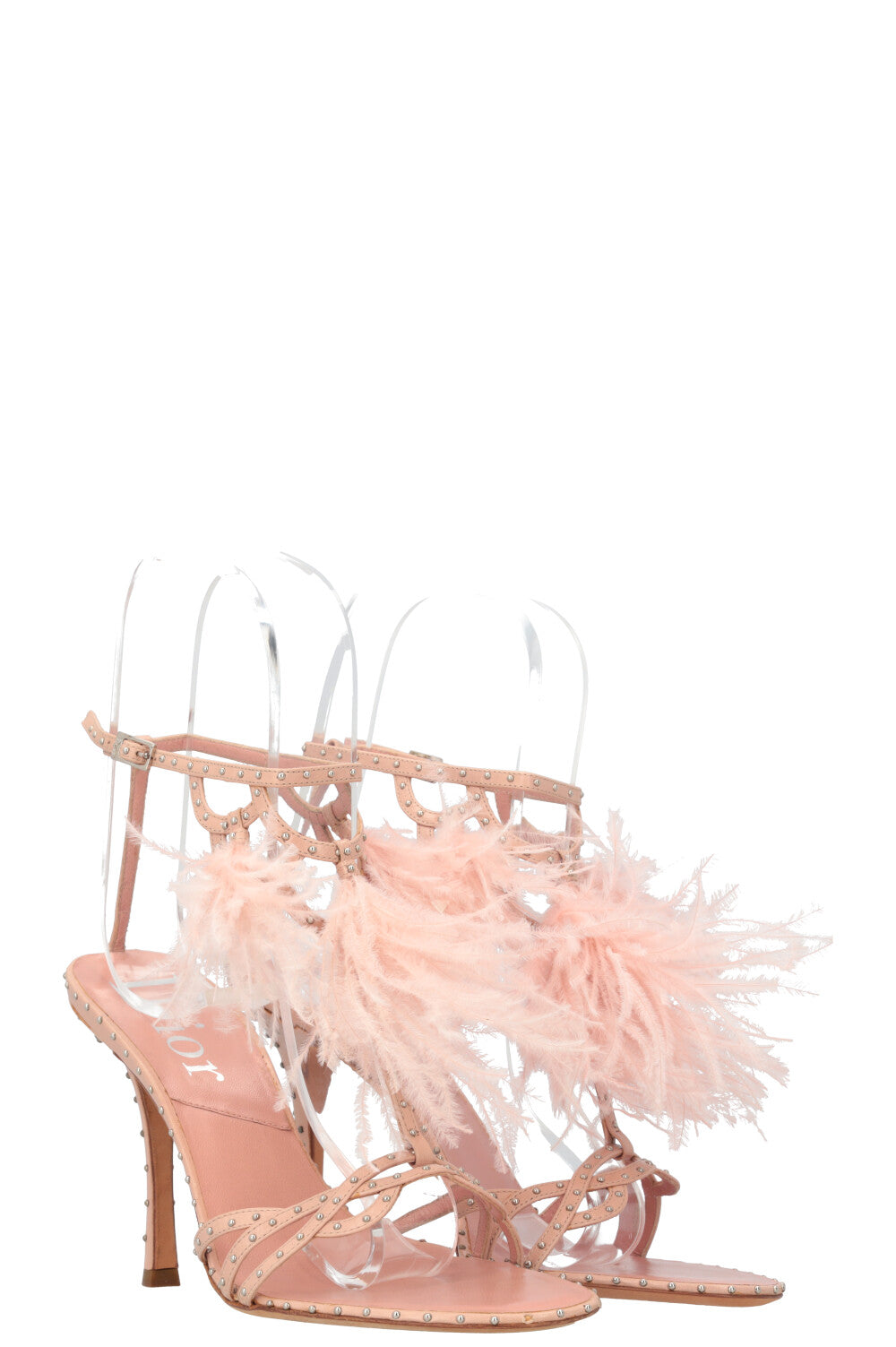 Dior Heels with Feathers Shoes