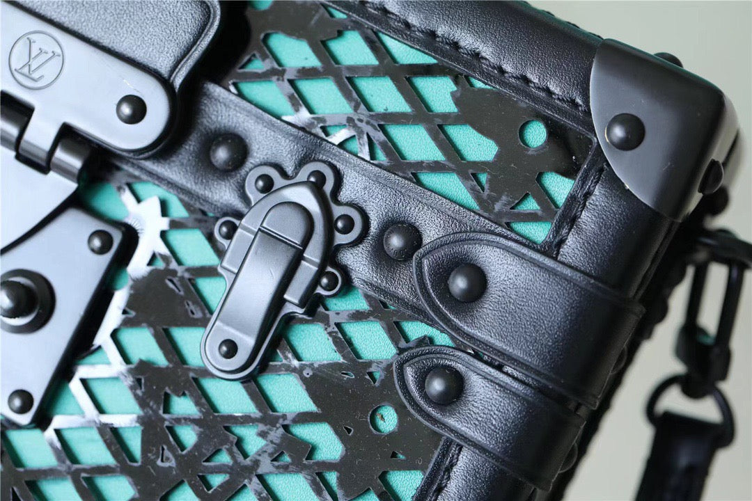 Top Quality Petite Malle Pattern For Women Monogram Black Crossbody Bag