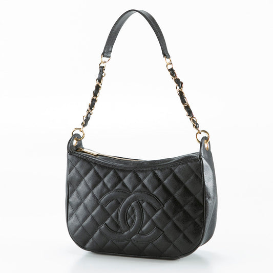 Chanel One Shoulder Caviar Skin Bag Shoulder Bag